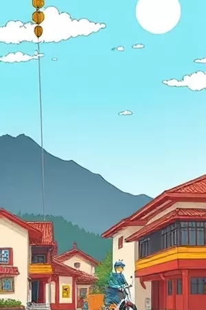 韩国漫画《速写本上的你》封面为翻开的速写本与铅笔